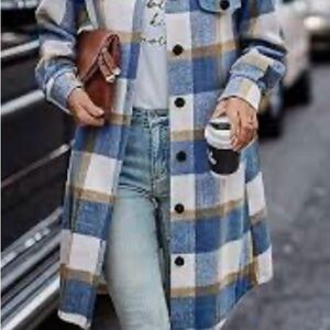 Calvin Klein Silver Lined Coat